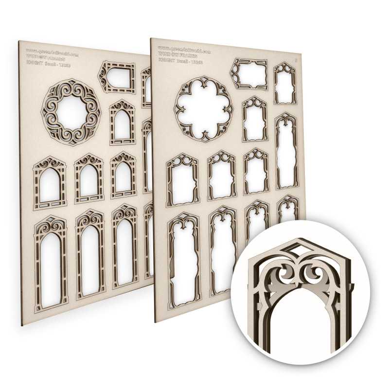 13263 - Knight Miniature Windows - Small