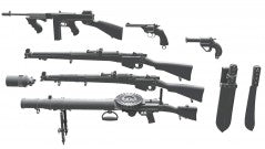 TMF35002 - 1/35 - LRDG Weapon set 1