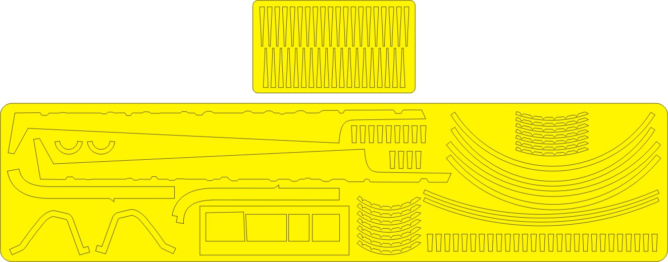 New Ware 0074 - Masking set for Tamiya 1/48 F-14A Tomcat EXTERIOR