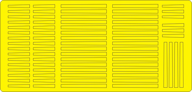 New Ware 0282 - Masking set for Hobbyboss 1/48 Su-27, Su-30 Exhaust Nozzles