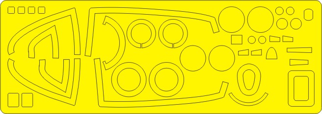 New Ware 0315 - Masking set for Hasegawa 1/48 F-18C Hornet BASIC