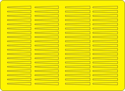 New Ware 0333 - Masking set for Zoukei-Mura 1/48 F-4 J/S Phantom II Exhaust Nozzles