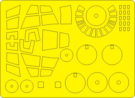 New Ware 0370 - Masking set for Tamiya 1/48 Dornier Do 335A BASIC