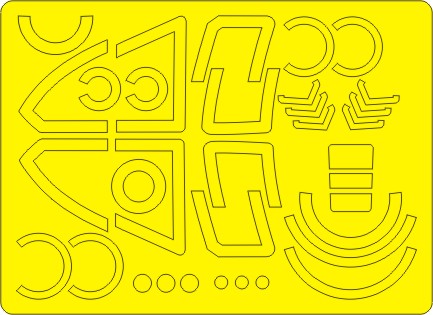 New Ware 0409 - Masking set for Trumpeter 1/48 Su-24M Fencer-D BASIC