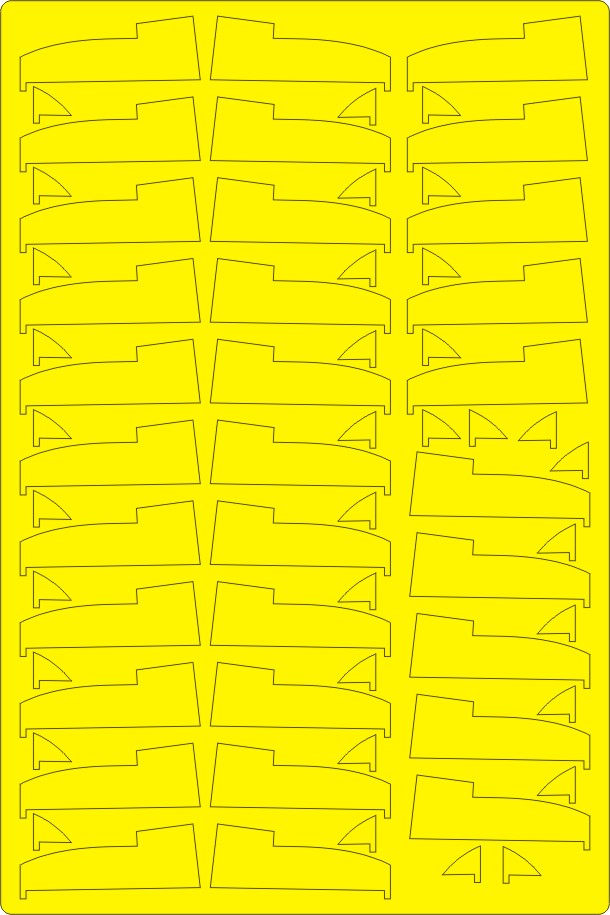 New Ware 0440 - Masking set for Kinetic Model Kits/ Italeri 1/48 E-2C Hawkeye 2000 PROPELLERS