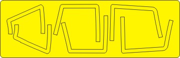 New Ware 0830 - Masking set for G.W.H. 1/48 Su-27UB BASIC