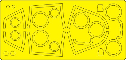 New Ware 0840 - Masking set for G.W.H 1/48 F-15E/F15l BASIC