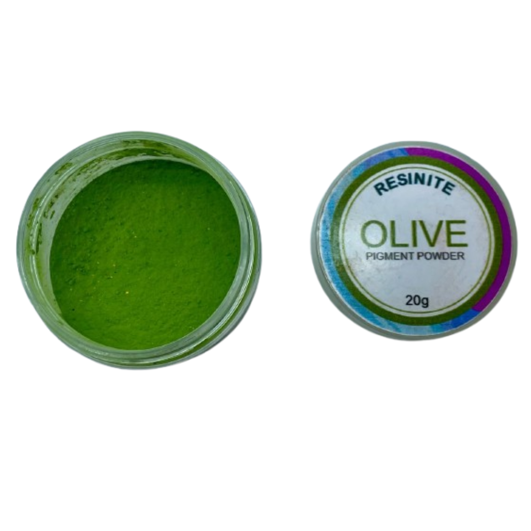 Olive - Resinite pigment powder (20 grams)