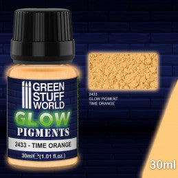 2433 - Glow in the Dark Pigment - Orange - (30ml)