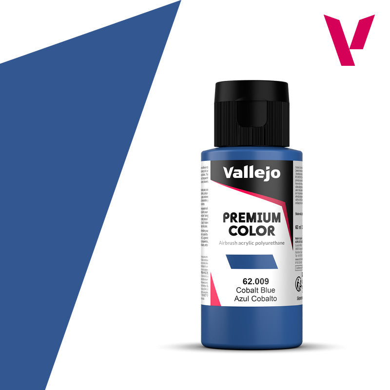 62.009 - Cobalt Blue - Opaque - Premium Airbrush Color - 60 ml