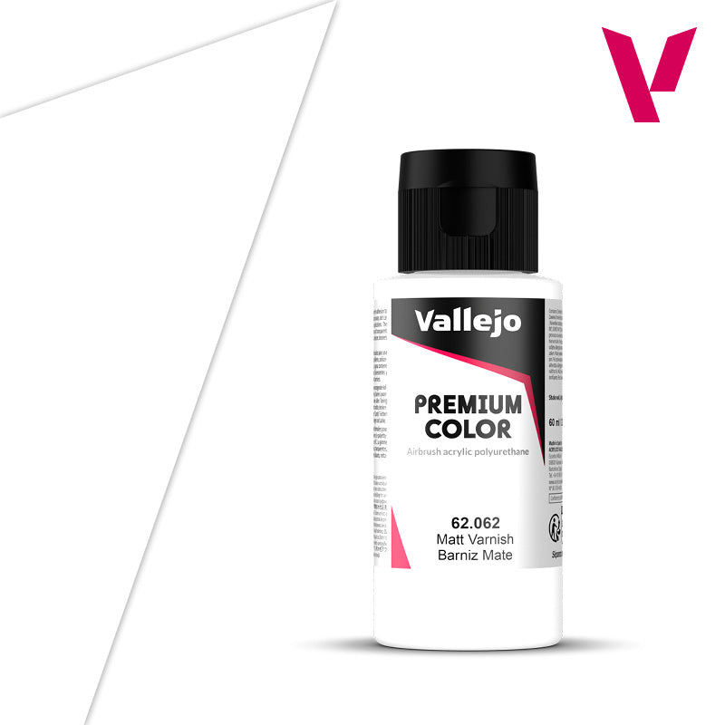 62.062 - Matt Varnish - Auxilliary - Premium Airbrush Color - 60 ml