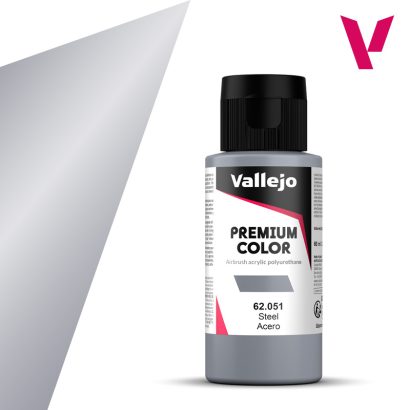 62.051 - Metallic Steel - Premium Airbrush Color - 60 ml