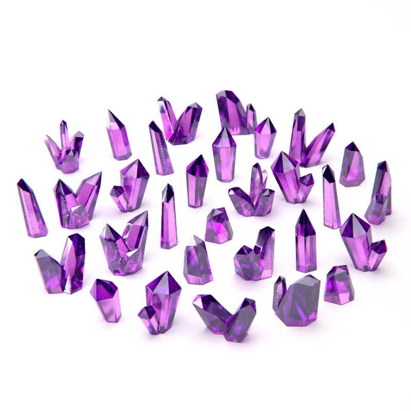 13514 - Purple Resin Crystals - Medium