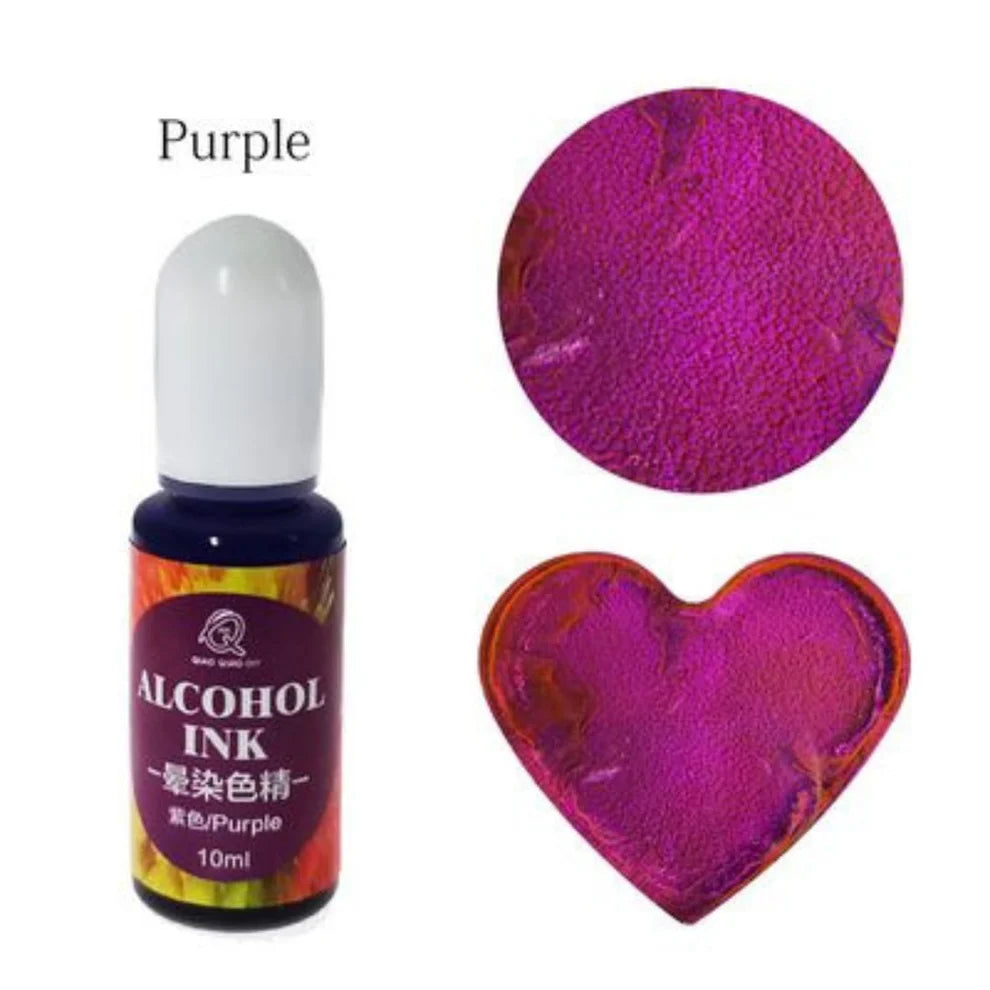 Purple - Low viscosity - Alcohol ink - 10ml