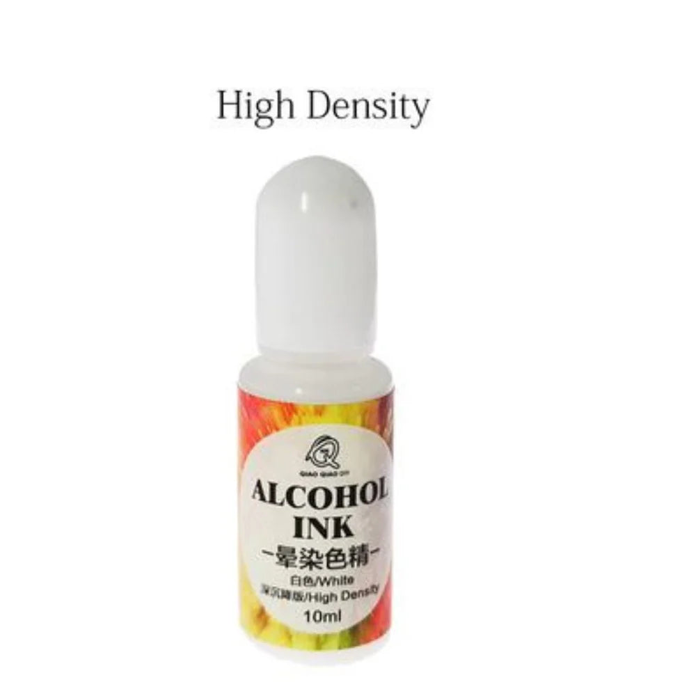 White - High density - Alcohol ink - 10ml