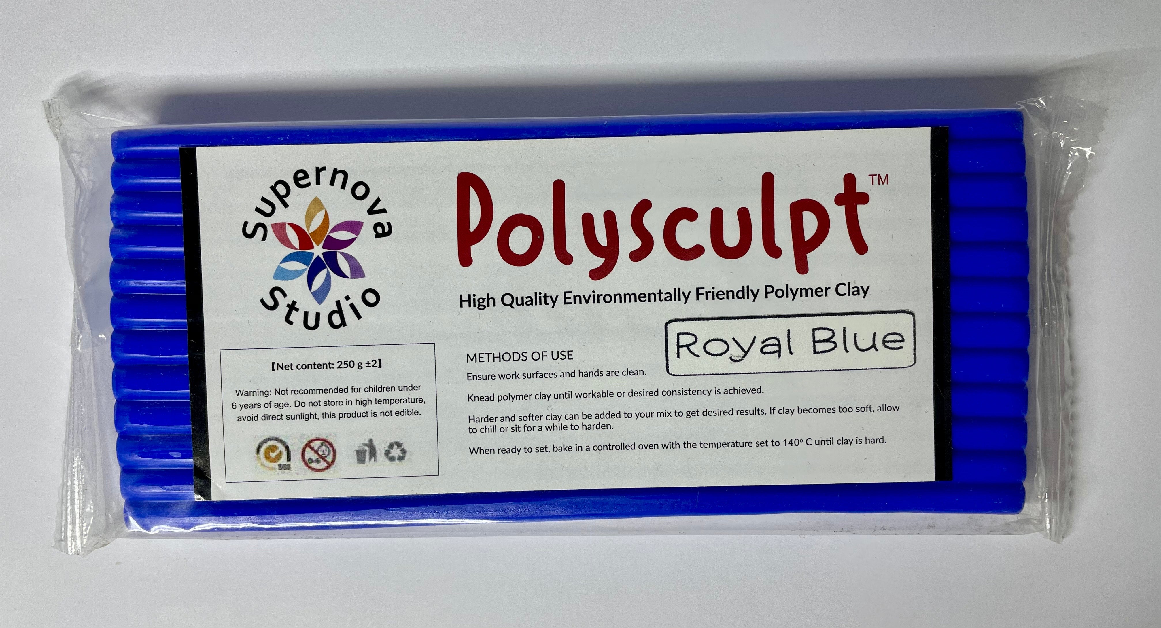 Royal Blue Polysculpt™ Polymer Clay - 250g