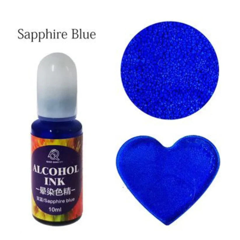 Sapphire Blue - Low viscosity - Alcohol ink - 10ml