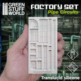 2105 - Factory Set Pipe Circuits Silicone Mould