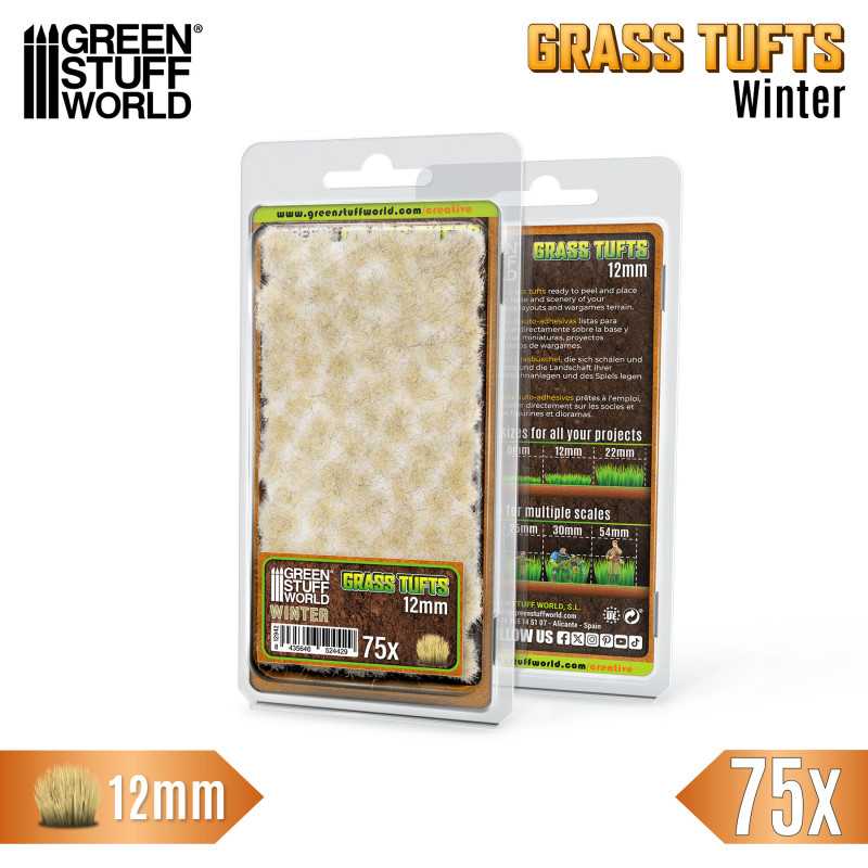 12942 - Grass TUFTS 12mm XL - WINTER
