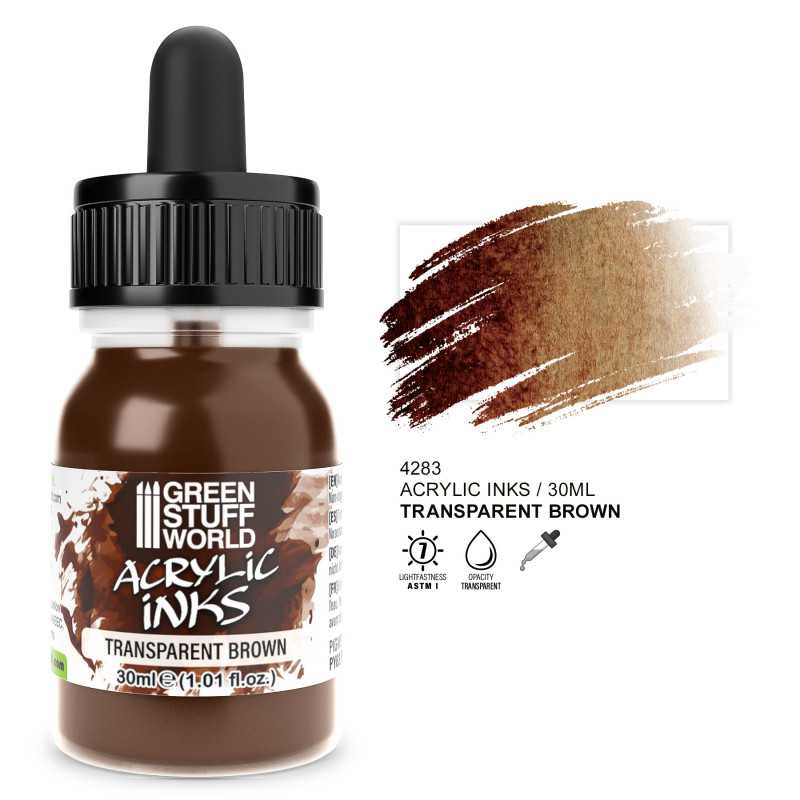 4283 - Transparent Acrylic Ink - Brown