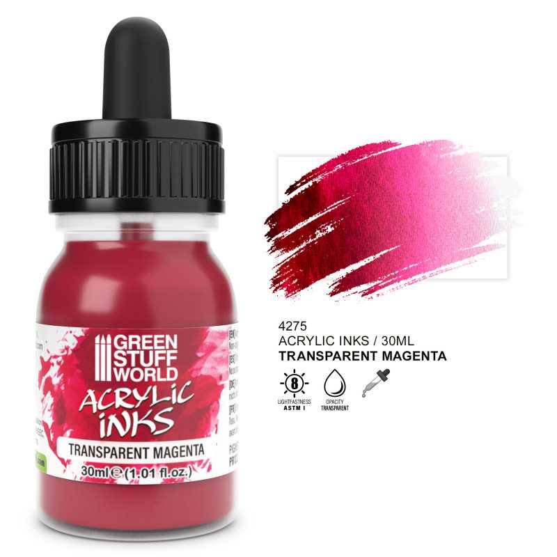 4275 - Transparent Acrylic Ink - Magenta