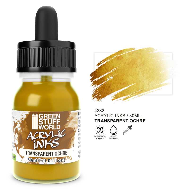 4282 - Transparent Acrylic Ink - Ochre