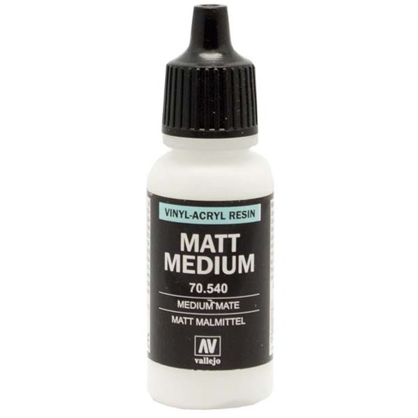 70.540 Matte Medium - Vallejo Model Color (17ml)