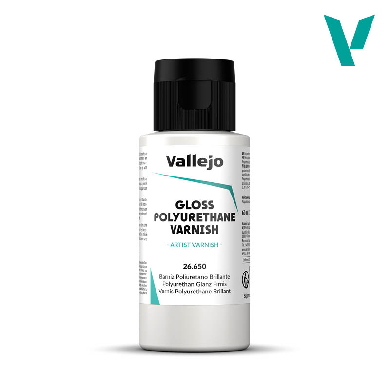 26.650 Polyurethane Gloss Varnish 650 - 60 ml - Auxiliary