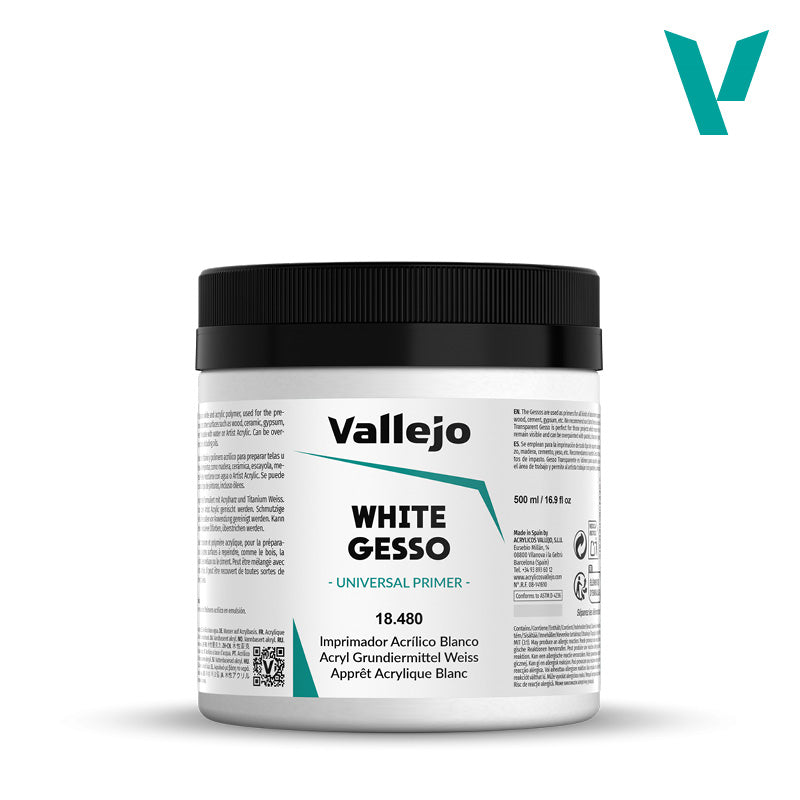 18.480 - White Gesso - 500ml