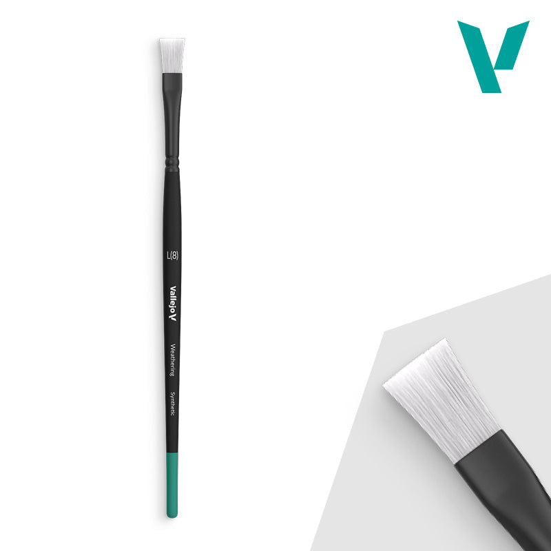 B09003 - Weathering Flat Synthetic Brush - Large