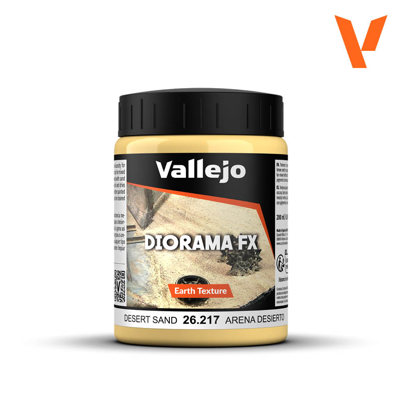 26.217 Earth Textures 217 - 200 ml - Desert Sand - Vallejo Diorama Effects
