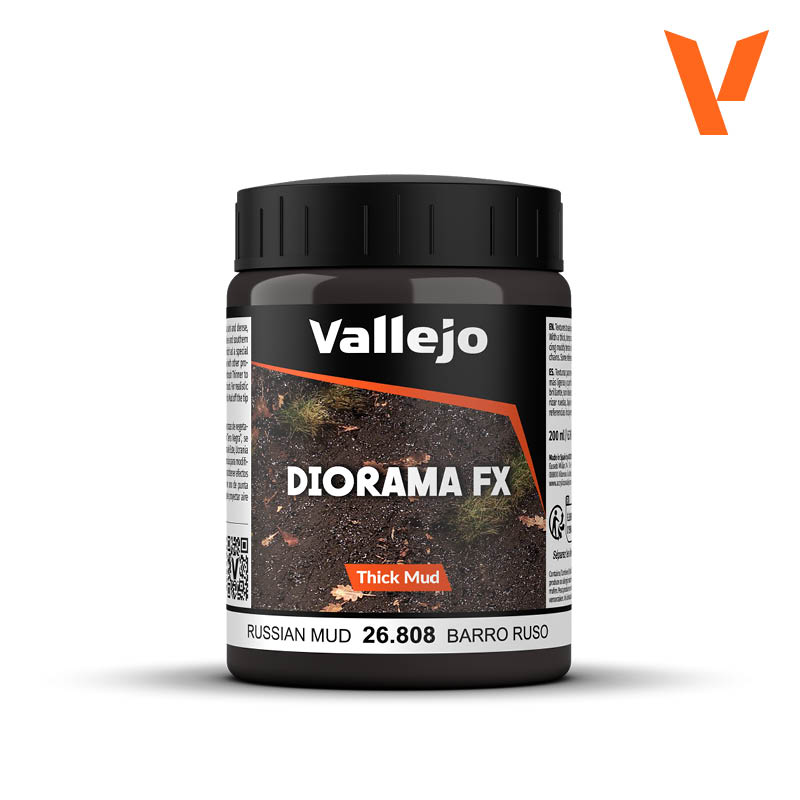 26.808 Russian Thick Mud 200 ml - Vallejo Diorama Effects
