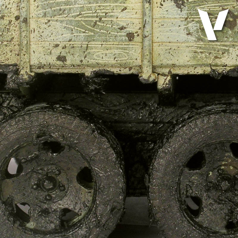 26.812 Black Thick Mud 200 ml - Vallejo Diorama Effects