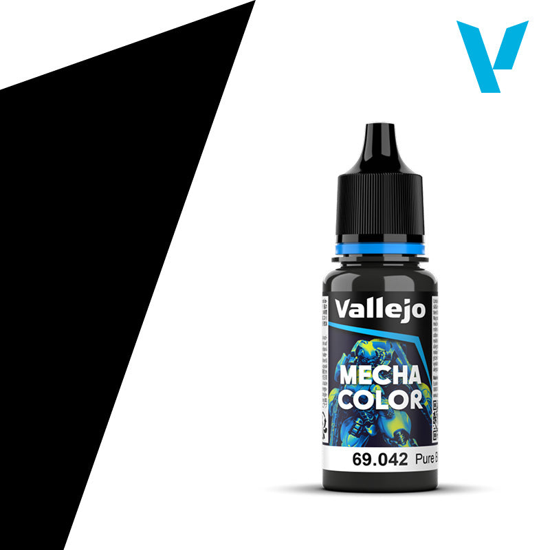 69.042 - Pure Black - Mecha Color - 18 ml
