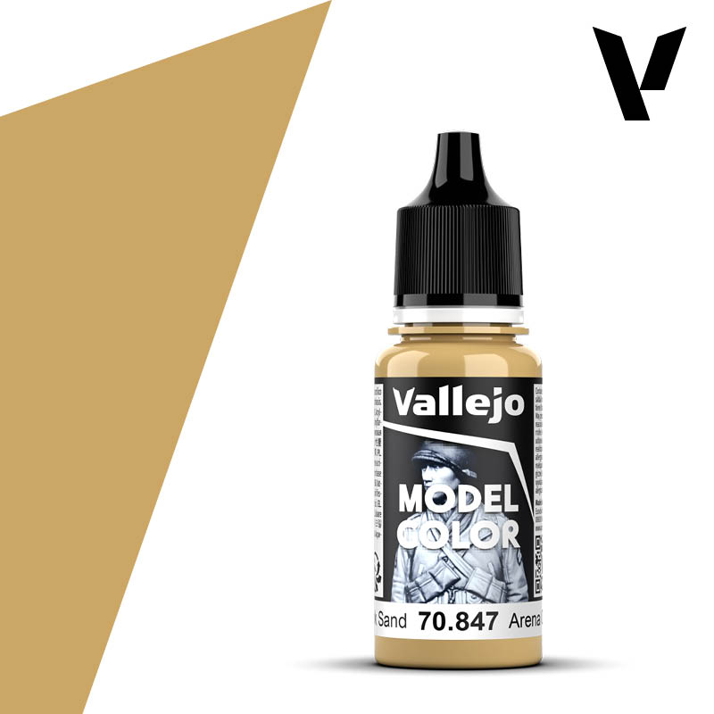 70.847 Dark Sand (Matt) - Vallejo Model Color - 18 ml