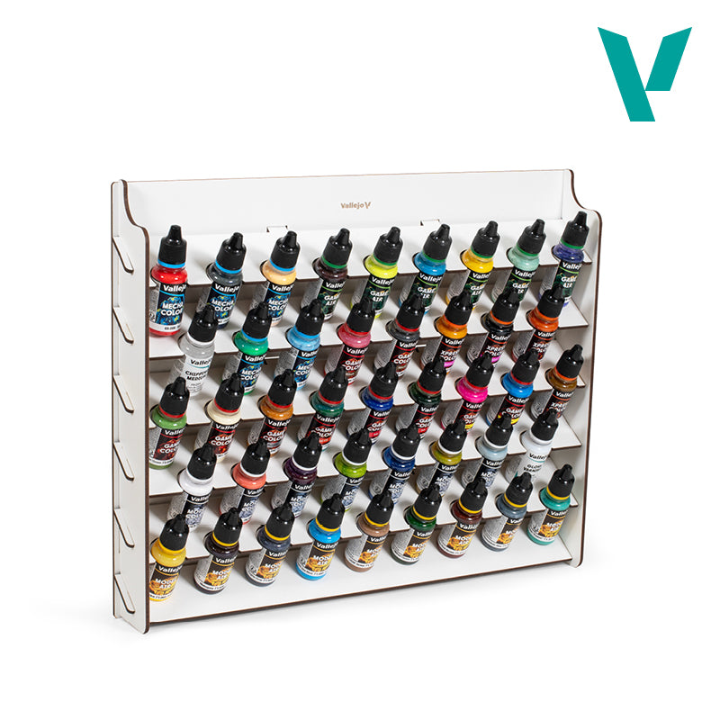 26.010 Wall Mounted Paint Display 43x17ml - Vallejo Accessories