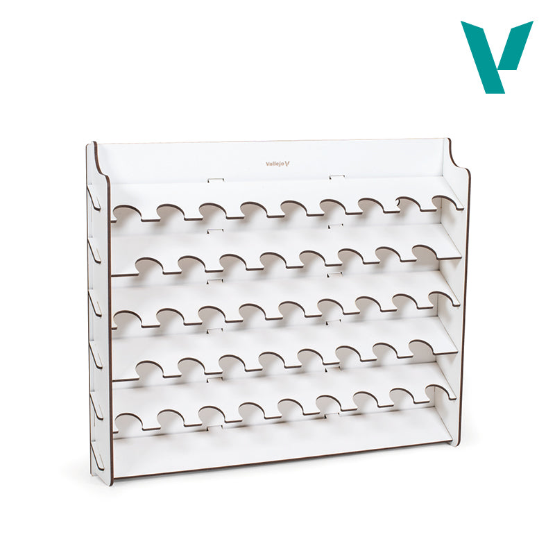 26.010 Wall Mounted Paint Display 43x17ml - Vallejo Accessories