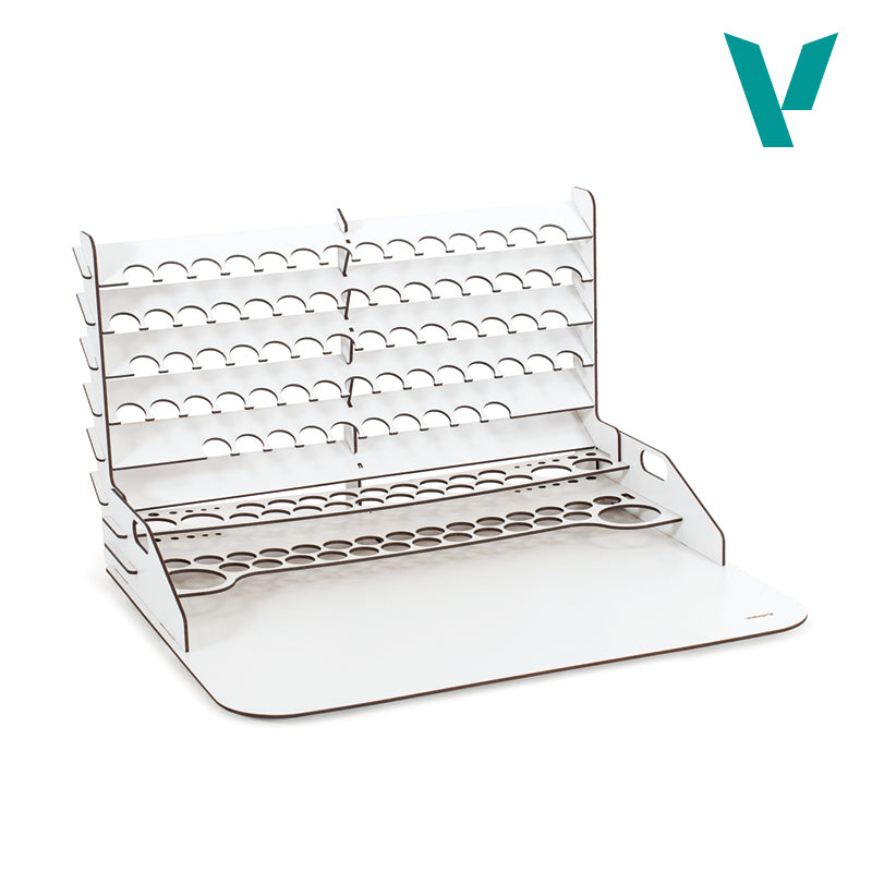 26.014 - Paint display and work station with vertical storage 50 x 37 cm - Vallejo Accessories