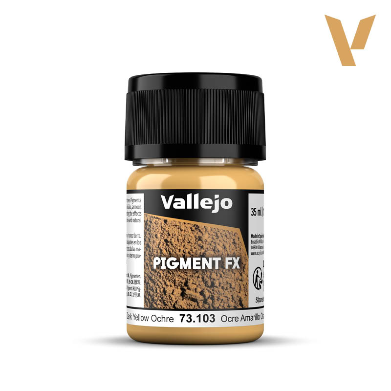 73.103 Dark Yellow Ocre - Vallejo Pigment