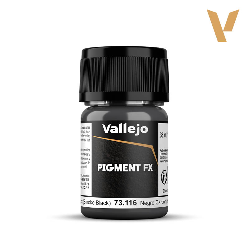 73.116 Carbon Black (Smoke Black) - Vallejo Pigment