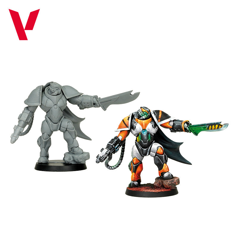 72.313 GAME COLOR SET: SCI-FI PAINT SET by A Giraldez (28mm Figure Included)