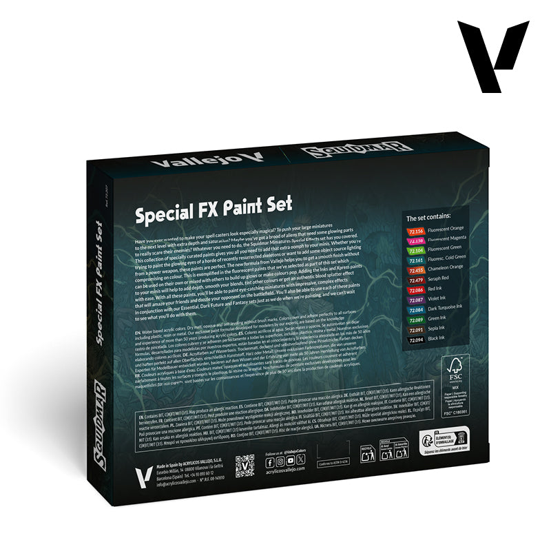 72.207 - Squidmar Special FX Paint Set - Vallejo Game Color