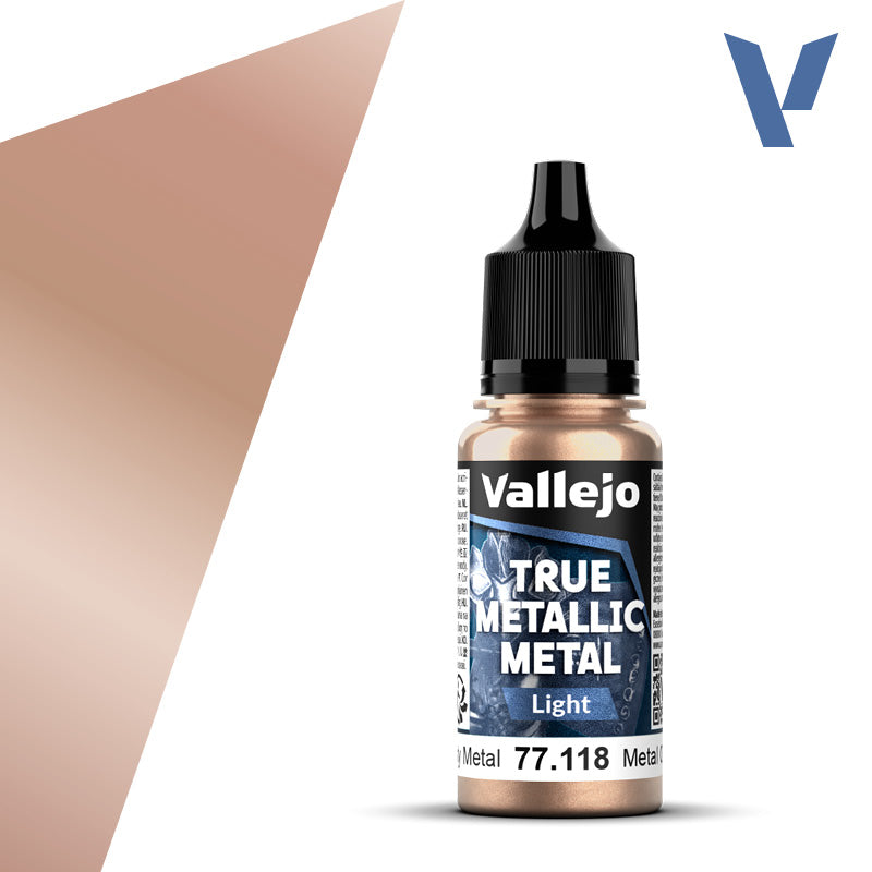 77.118 - Rusty Metal - Vallejo True Metallic Metal (18ml) - Light