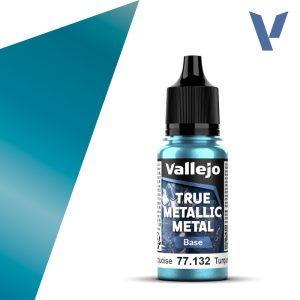 77.132 - Hydra Blue - Vallejo True Metallic Metal (18ml) - Base