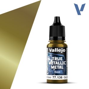 77.136 - Greenish Gold - Vallejo True Metallic Metal (18ml) - Base