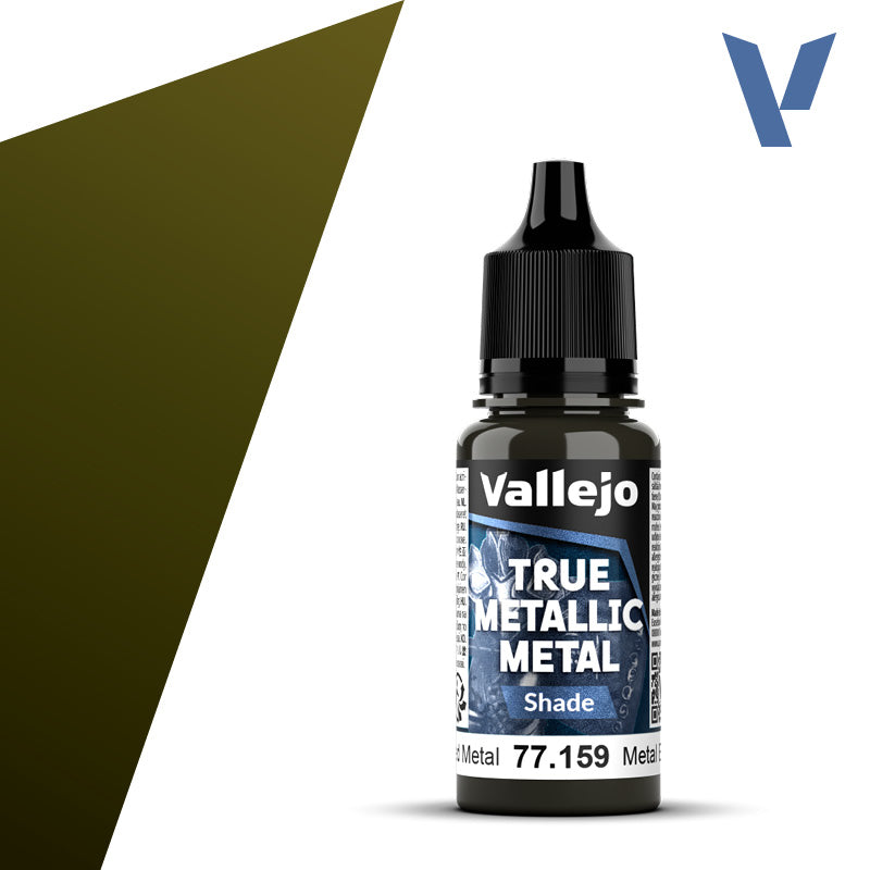 77.159 - Aged Metal - Vallejo True Metallic Metal (18ml) - Shade