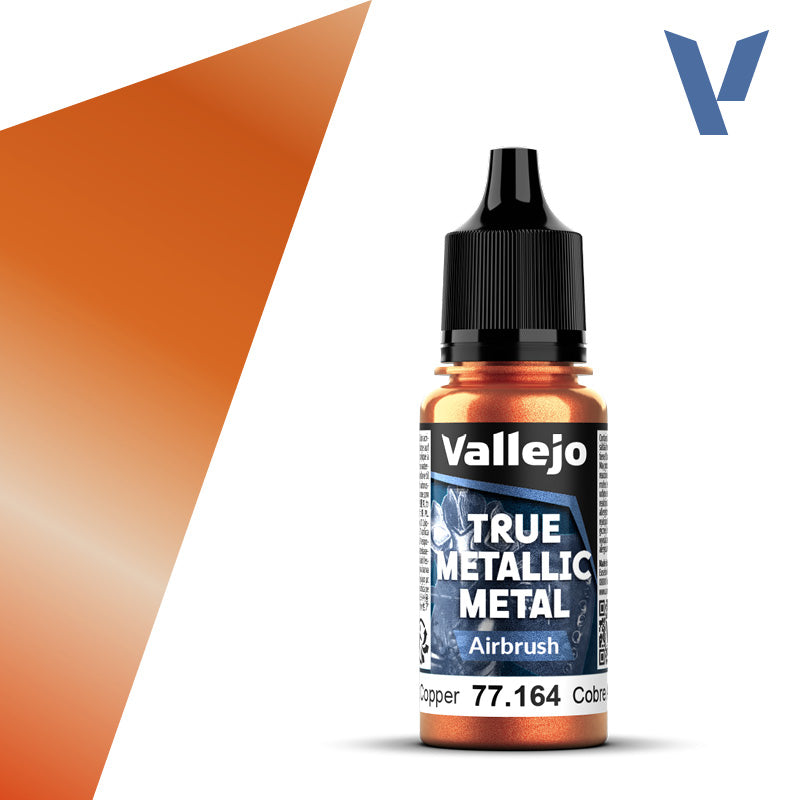 77.164 - Ancient Copper - Vallejo True Metallic Metal (18ml) - Airbrush