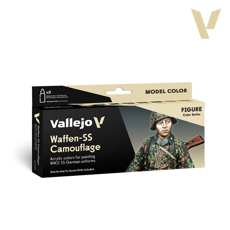 70.180 Waffen SS Camouflage (8) - Model Color Set