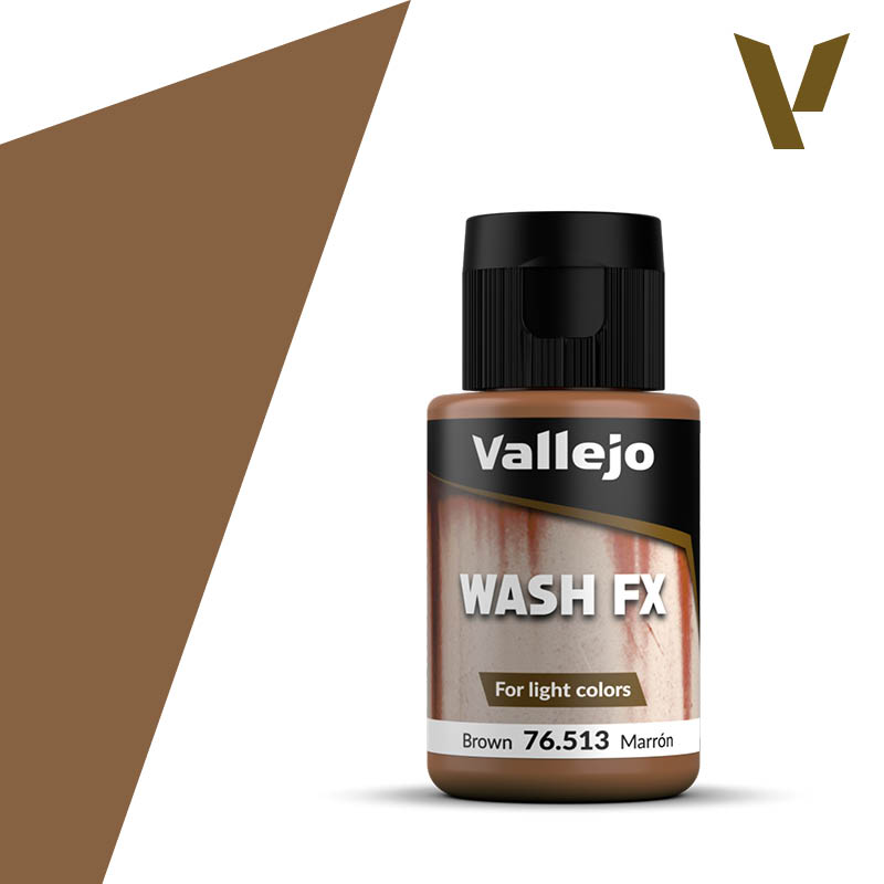 76.513 Brown- Vallejo Model Wash