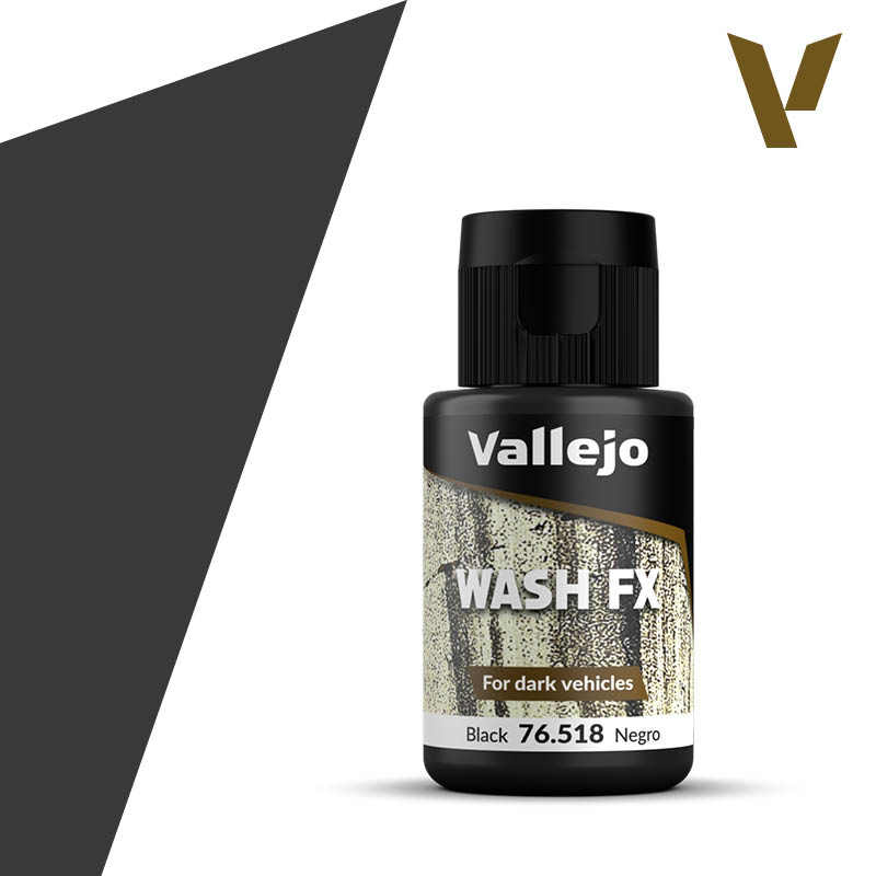 76.518 Black - Vallejo Model Wash